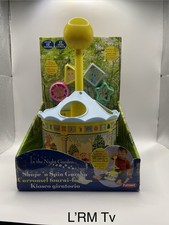 In The Night Garden Shape n spin Gazebo Carousel Spinning Top Vintage 2007 BNIB 