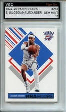 2024-25 PANINI HOOPS #283 SHAI GILGEOUS-ALEXANDER VGC GEM MINT 10 IJ49
