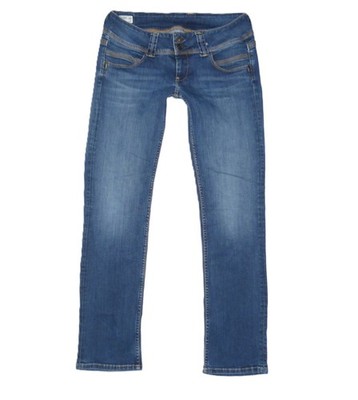 Pepe Jeans VENUS Damen Jeans W32 L32 Damenjeans Blau Regular Fit Hose Hüftjeans