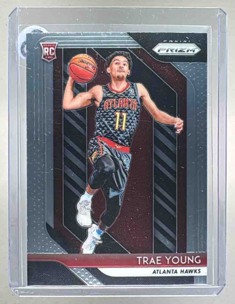 Trae Young 2018 Panini Prizm #78 Rookie RC B