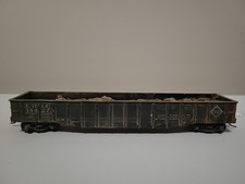 HO Scale Freight Car Athearn 50' Gondola ERIE 14427 Weathered with Scrap Load
