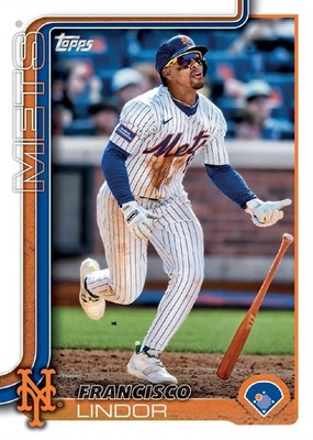 2025 Topps Series 1 Baseball Team Set 10 Cards New York Mets