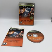 The Orange Box Half Life 2 (Microsoft XBOX 360) Portal complete CIB Video Game