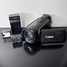 Canon VIXIA HF G20 Black 32GB Camcorder w/ Two Batteries Portable Charger