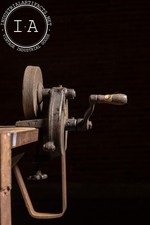 Antique No. 15 Bench Mount Grinding Wheel by Luther