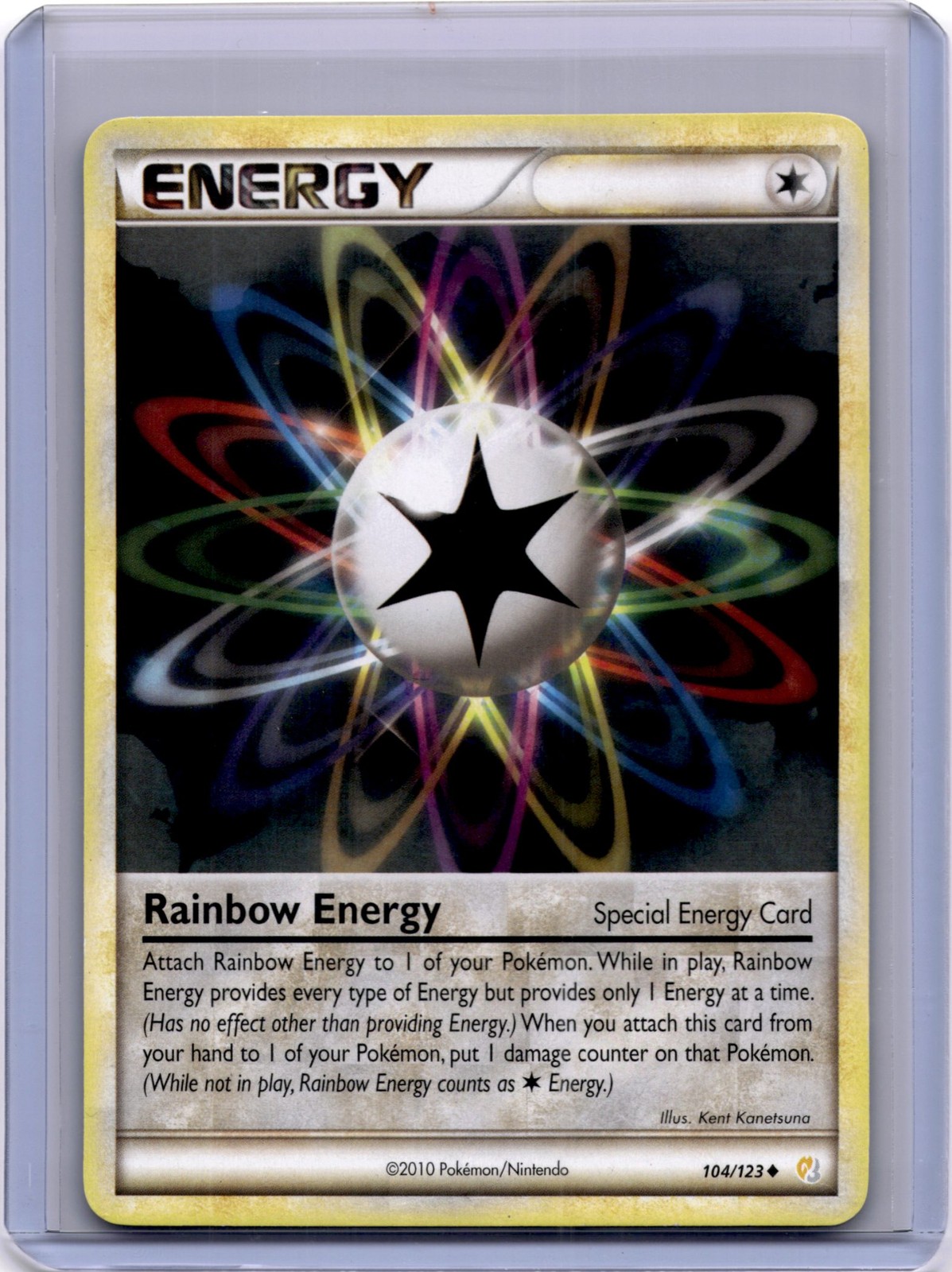 Rainbow Energy 104/123 - Pokemon HeartGold SoulSilver - MP