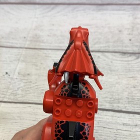 Lego 70403 Dragon Mountain Castle Red  Figure Incomplete Head Leg Arm Torso Part