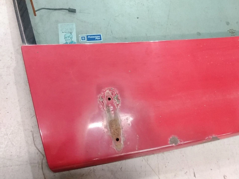 Pontiac Firebird Trunk Hatch Tailgate Without Spoiler Spectra Red 1982-1992 82 Foto 2 de 4