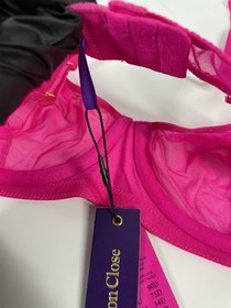 Maison Close Corps A Bra 3 Neon Pink 34D Large