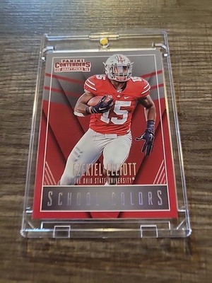 EZEKIEL ELLIOTT   Rare Rookie Holo Refractor Sp Investment Card Rc Ohio State 