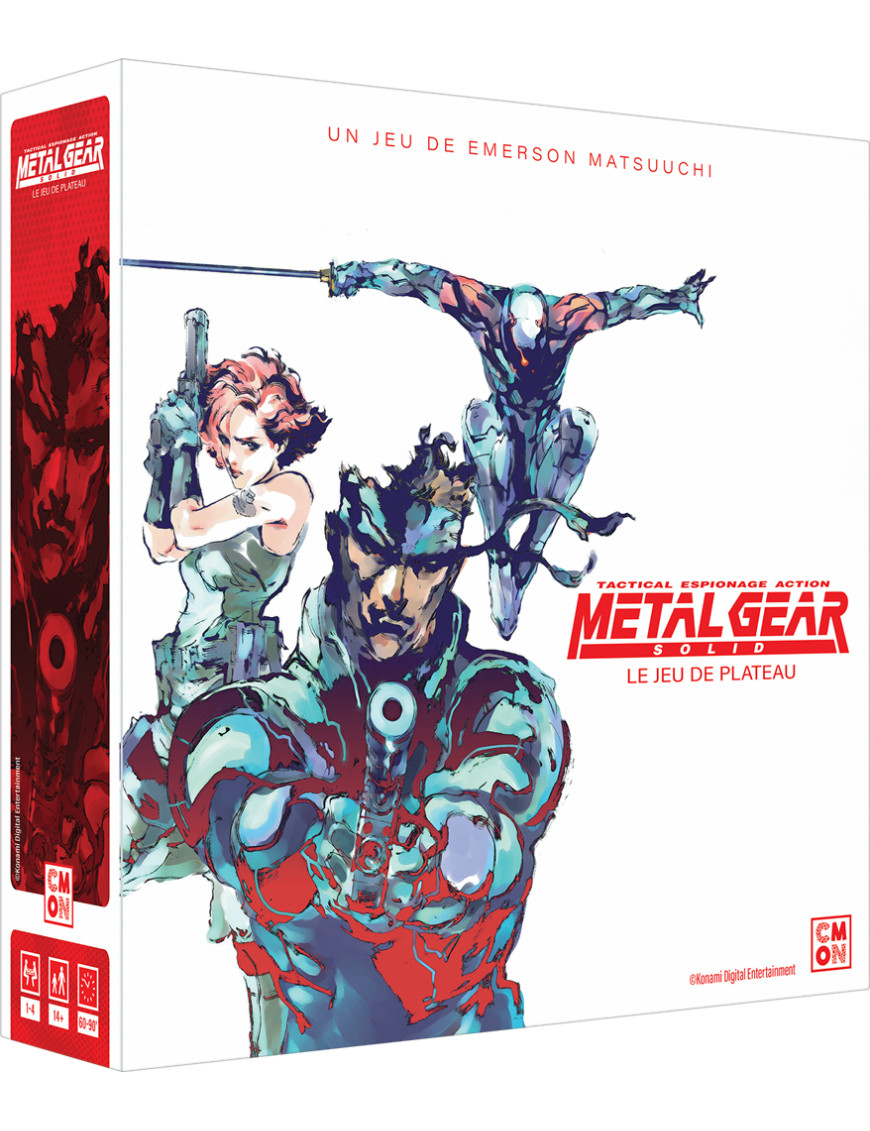 Metal Gear Solid FR figurine infiltrations et boss CMONCMNMGS01FR