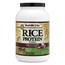 – Chocolate Rice Protein, 3 Lb (1.36kg) | Low Carb, Vegetarian & Keto-Friendl...