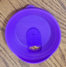 Genuine Tervis Tumbler 16oz Travel Lid with Slider in Purple