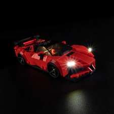 Led Light Kit For Lego Ferrari Sf90 Xx Stradale Sports Car 77254 Classic Led Light Kit For Lego Ferrari Sf90 Xx Stradale Sports Car 77254 Classic