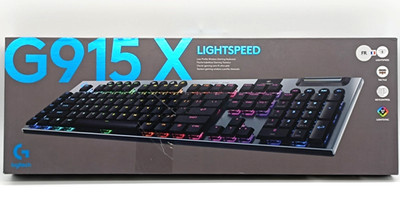 Logitech G915 X LIGHTSPEED Double-Shot-PBT-Tastenkappen Tactile - AZERTY France