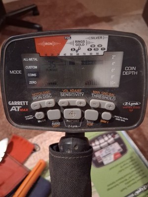Garrett AT MAX Underwater Metal Detector-Pro Pointer-AT Z-Lynk-4.5 coil