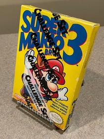Super Mario Brothers 3 Nintendo NES 1990 Left Bros CIB NUOVO, SIGILLATO!!!