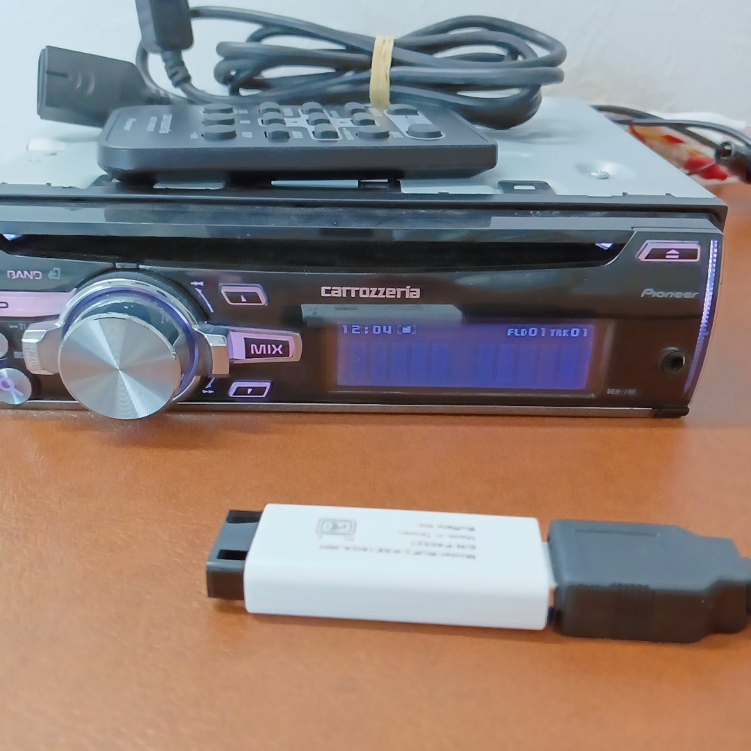Pioneer Carrozzeria DEH-790 1DIN Car Audio CD USB AUX Used Tested