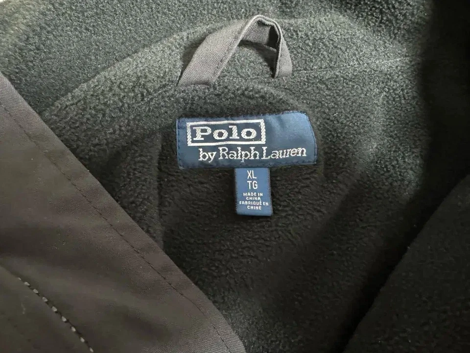 Polo Ralph Lauren Snow Beach Pullover Anorak Jacket Black XL - Image 3 of 4