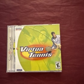 Virtua Tennis (Sega Dreamcast, 2000) Complete Authentic  Tested & Works!