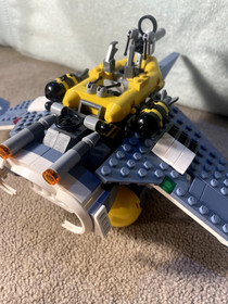 The LEGO Ninjago Movie: Manta Ray Bomber (70609) Complete No Mini Figs