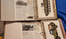 Atlas Verlag Militär Fahrzeuge Panzer etc.über 400 Sammelkarten Datenblätter