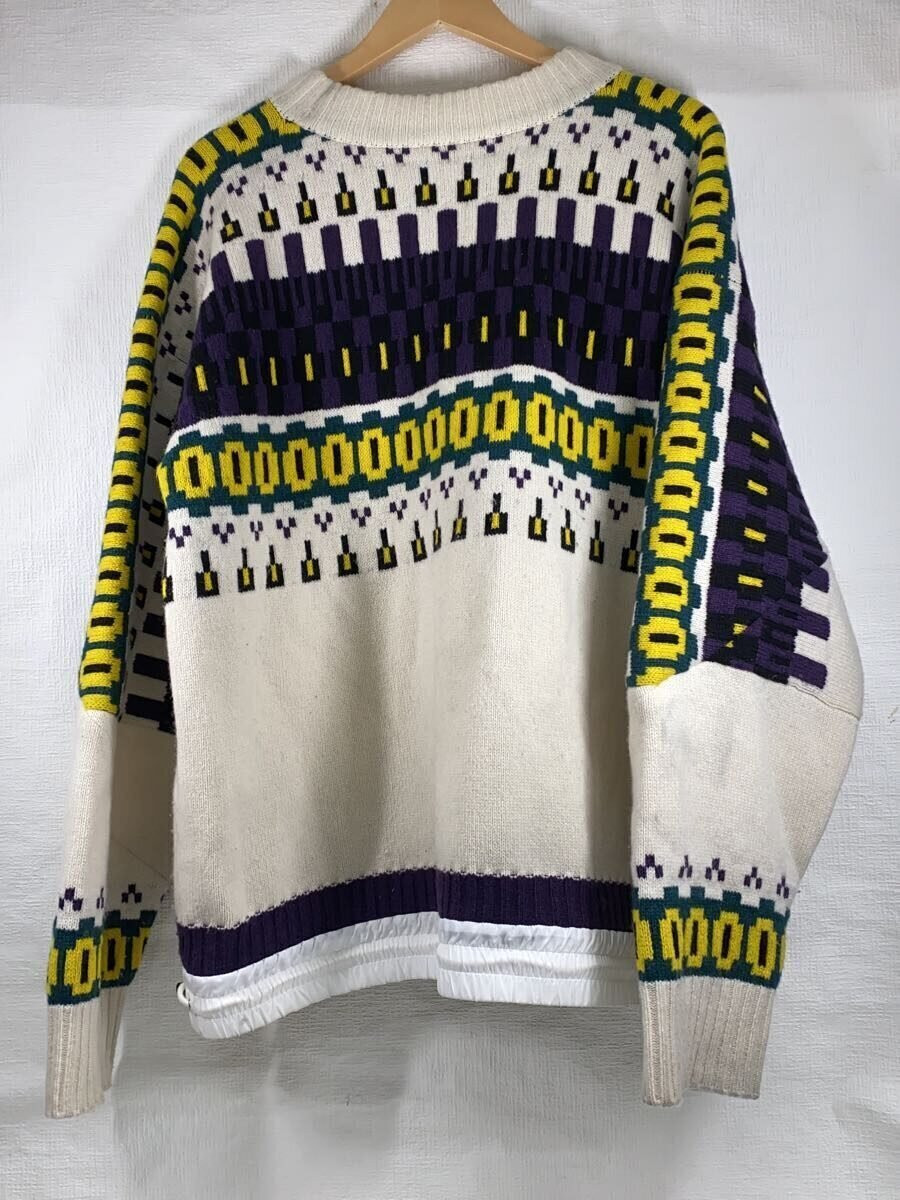 【美品】 sacai Fabric Combo Knit Pullover 1 sacai: Women's Tweed & Knit Pullover (Black) | DSML E-SHOP