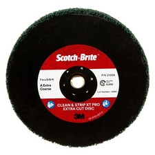 "Scotch-Brite Clean & Strip XT Pro Coarse Disc, TN Quick Change, Rust/P