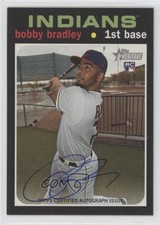 2020 Topps Heritage Real One Auto Bobby Bradley #ROA-BBR Auto 10tg