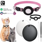 Cat Dog Collar AirTag Smart Pet Key Tracker Finder Locator Anti-Lost GPS Device