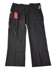Dickies Mens 44 x 32 Flex Cargo Pants Straight Leg Regular Fit Pockets Black