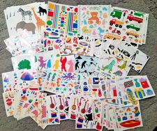 * HUGE Lot of Vintage Mrs. Grossman’s Stickers - Over 500 Sheets/Strips *