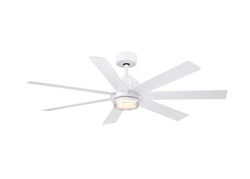 Matte White 56"Ceiling Fan from the Pendry 56 Collection - Picture 2 of 2