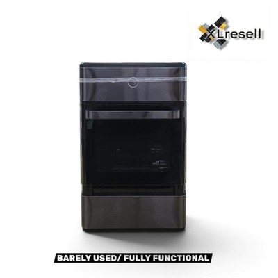 GE Profile Opal Nugget Ice Maker Rapid Ice Production Black Stainless Steel