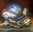 Ja'Quan McMillian Denver Broncos Signed Full Size Rep "5280"Radtke Hologram Auth