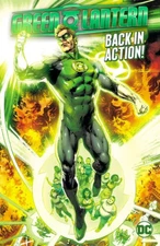 Green Lantern Vol. 1: Back in Action by Adams, Jeremy [Paperback]