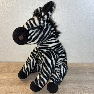 Wild Republic Plush Stuffed Animal Zebra 12'' Safari Zoo Animal Circus