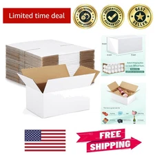 Reliable 9x6x4 Inch Cardboard Shipping Boxes - 30 Pack for Safe Product Delivery
