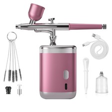 Airbrush Kit 1200ma Airbrush Set with Compressor Portable Airbrush Set for Ma...