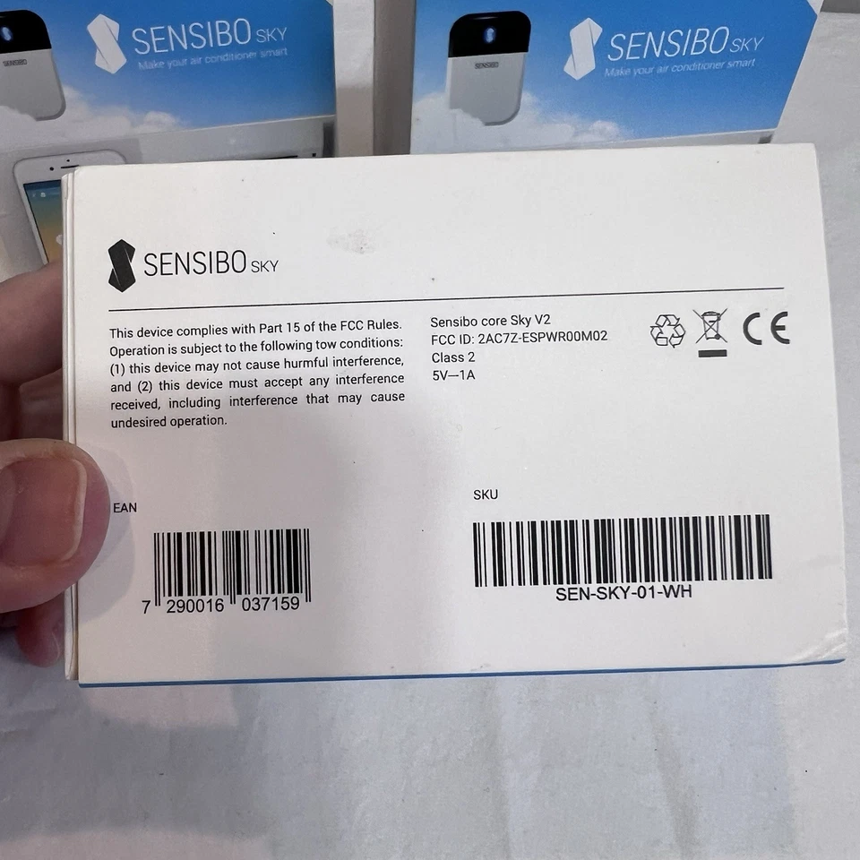 Sensibo Sky Smart Home Air Conditioner System Google Assistant Siri Alexa - Image 4 of 4