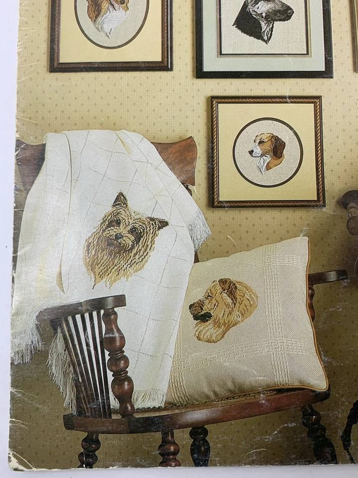 Vtg Best Loved Dogs 13 Most Popular Breeds Leisure Arts Leaflet 554 - 1987 - Image 4 of 4