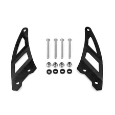 Steel Roof 50" Curved LED Light Bar Mount Brackets For Can Am Maverick R 2024-25
