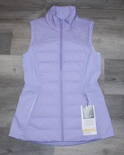 NWT Lululemon Down For It All Vest Lilac Smoke size 6