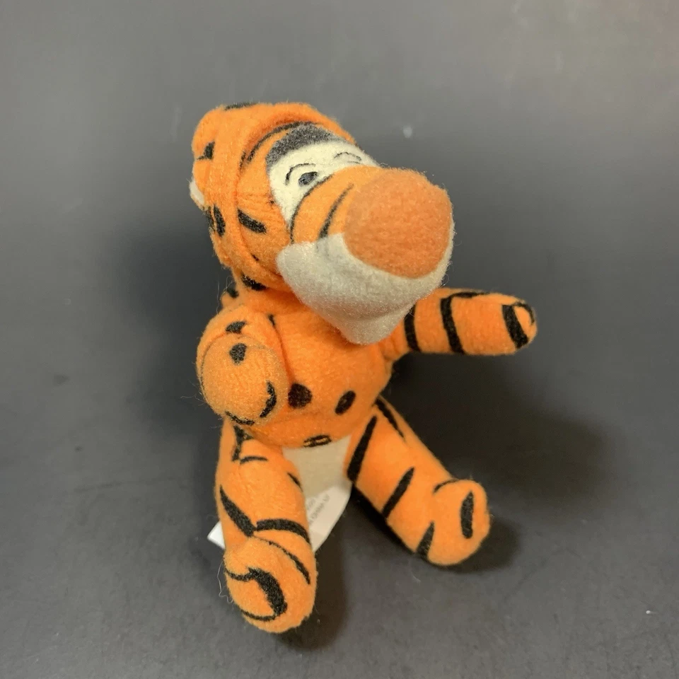 Vintage Disney Winnie the Pooh Tigger Movie Plush Backpack Clips Owl & Tigger - Image 2 of 4