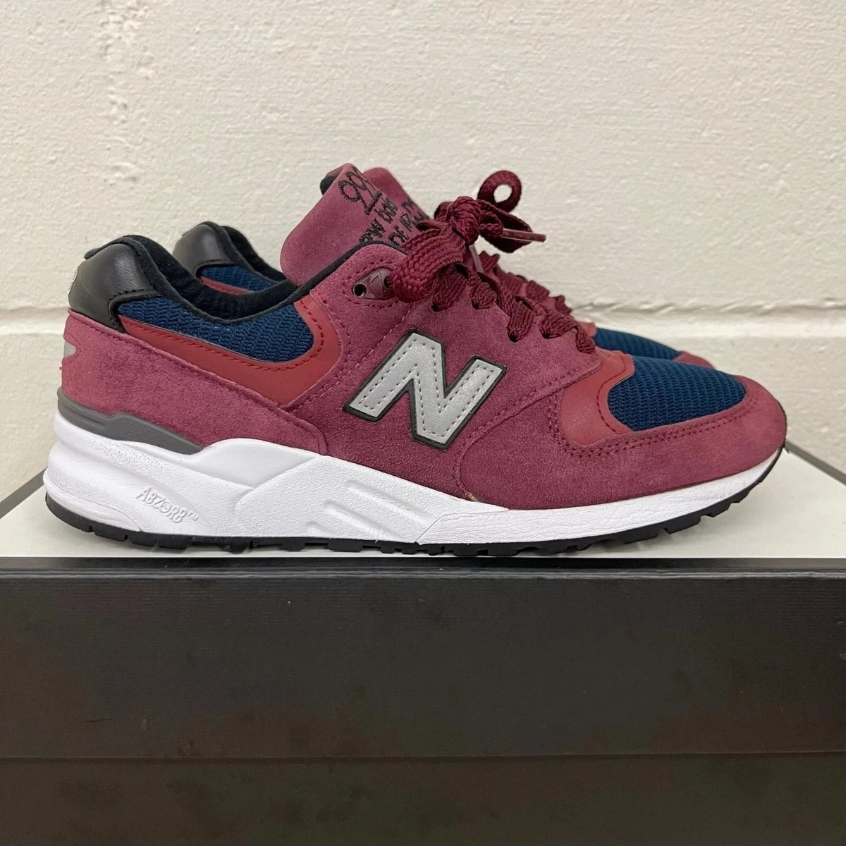 New Balance 999 Made in USA Burgundy Navy for Sale | Authenticity 