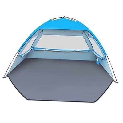 Gorich - Carpa/tienda de campaña para protección solar UV en la 3 personas Azul