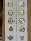 Silver Washington Quarters 90% AU/UNC Quarter Lot, Silver Dime, Below Melt