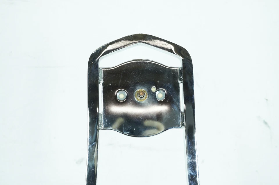 04 Harley Softail Heritage OEM Rear Back Sissy Bar Rail Sissybar Willie G Skull - Image 3 of 4