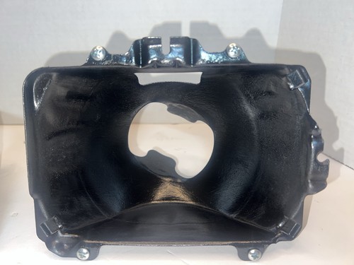 OEM GM 4x6 headlight buckets with stainless trim rings - Picture 5 of 6