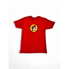 Buc-ees Bucees Red Short Sleeve Crew Neck Graphic T-Shirt Youth Size Medium